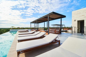 Fascinating & Modern Loft In Tulum Infinity Pool, Sunbeds, Fitness Area, Balcony & Lounge Area